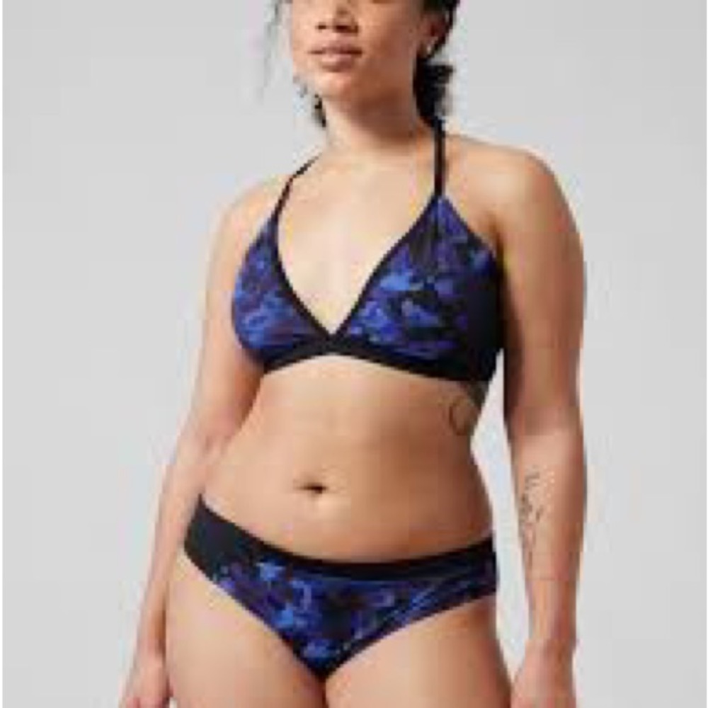 Athleta NWOT Freestyle Camo Bikini (medium)